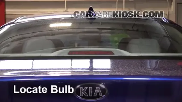 2016 Kia Optima EX 2.4L 4 Cyl. Lights Center Brake Light (replace bulb)
